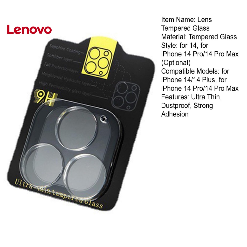 Kính Cường Lực Bảo Vệ Ống Kính Máy Ảnh Toàn Diện Siêu Mỏng Chống Trầy Xước Chống Nổ Cho iPhone 14 / Plus / Pro