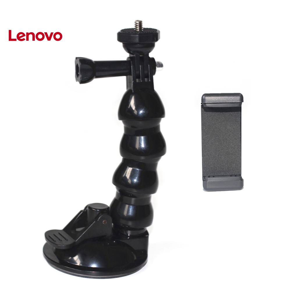 Giá Đỡ Điện Thoại Đa Năng Hình Rắn / Hoa Hướng Dương Có Giác Hút Điều Chỉnh Được Cho Xe Hơi