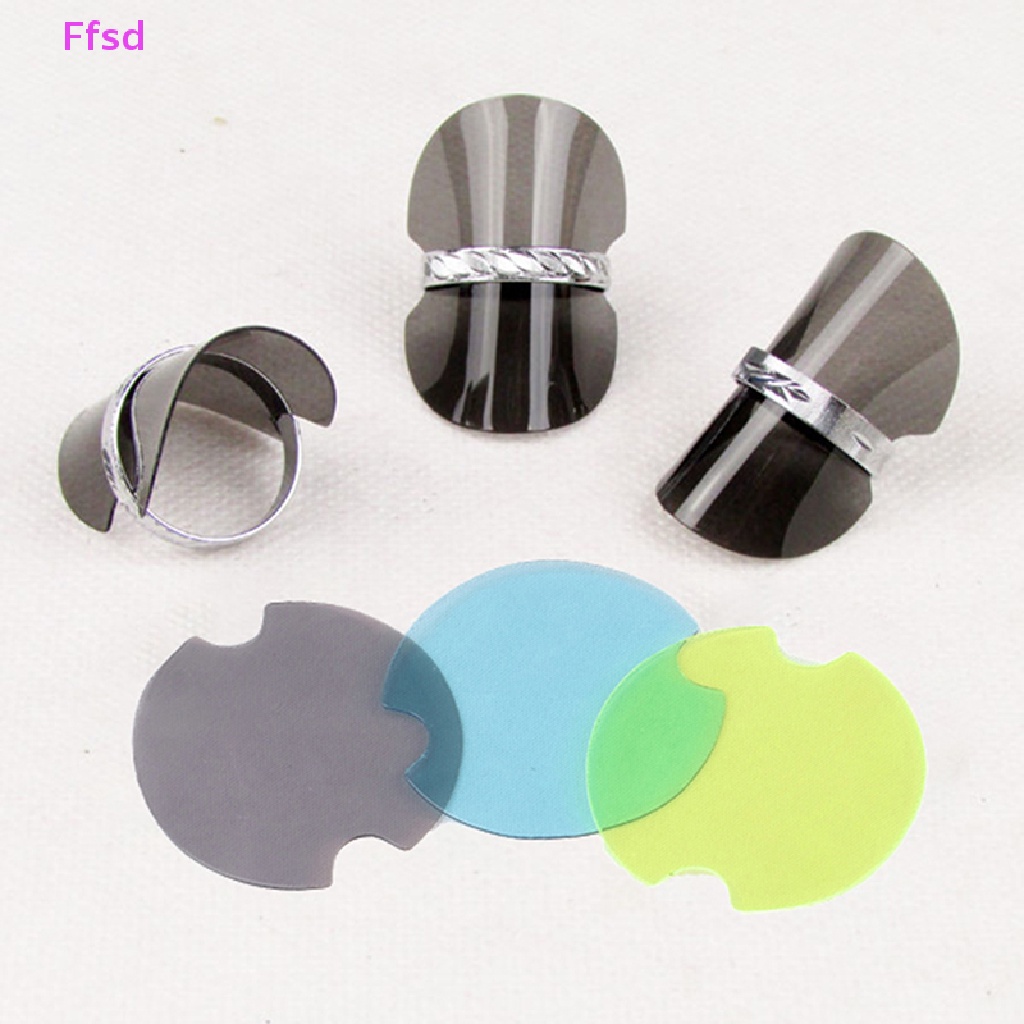 {Ffsd} Set 10 Giá Đỡ Trưng Bày Nhẫn Bằng Nhựa Có Thể Gập Lại Sắp Xếp Gọn Gàng