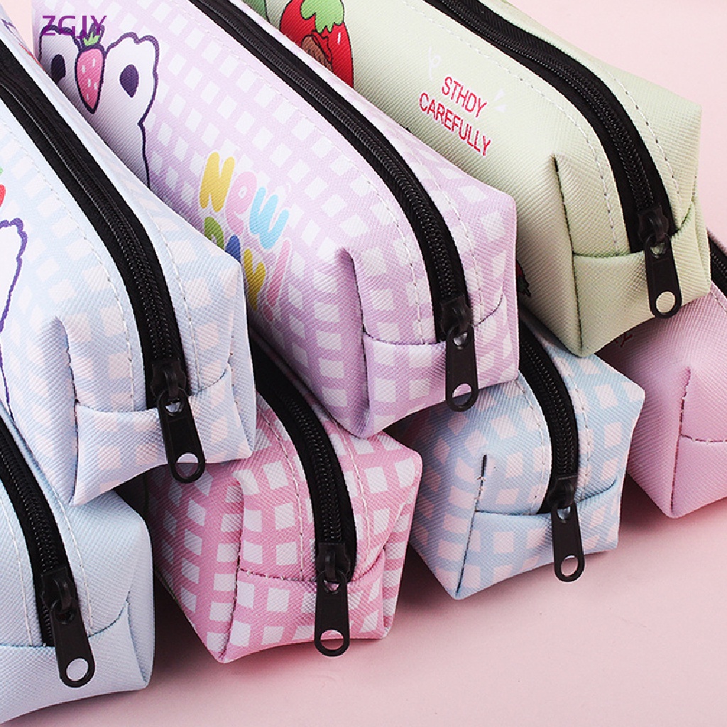 Túi Đựng Bút Bằng PU Họa Tiết Hoạt Hình Dễ Thương Mới