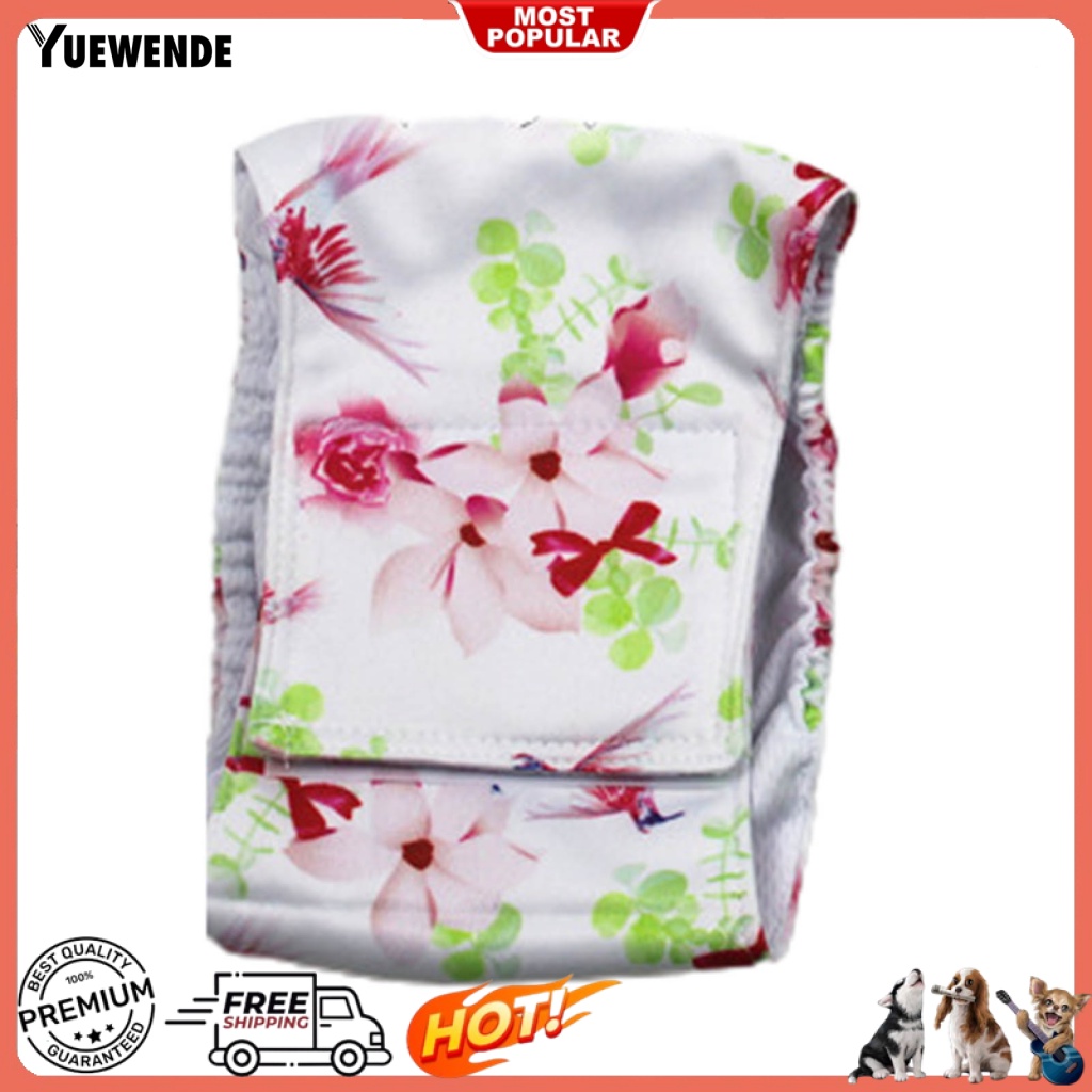 Ye.b Băng Đeo Bụng Vệ Sinh Chống Rò Rỉ Màu Sắc Tươi Tắn Có Thể Giặt Rửa Cho Gia Đình Cún Cưng