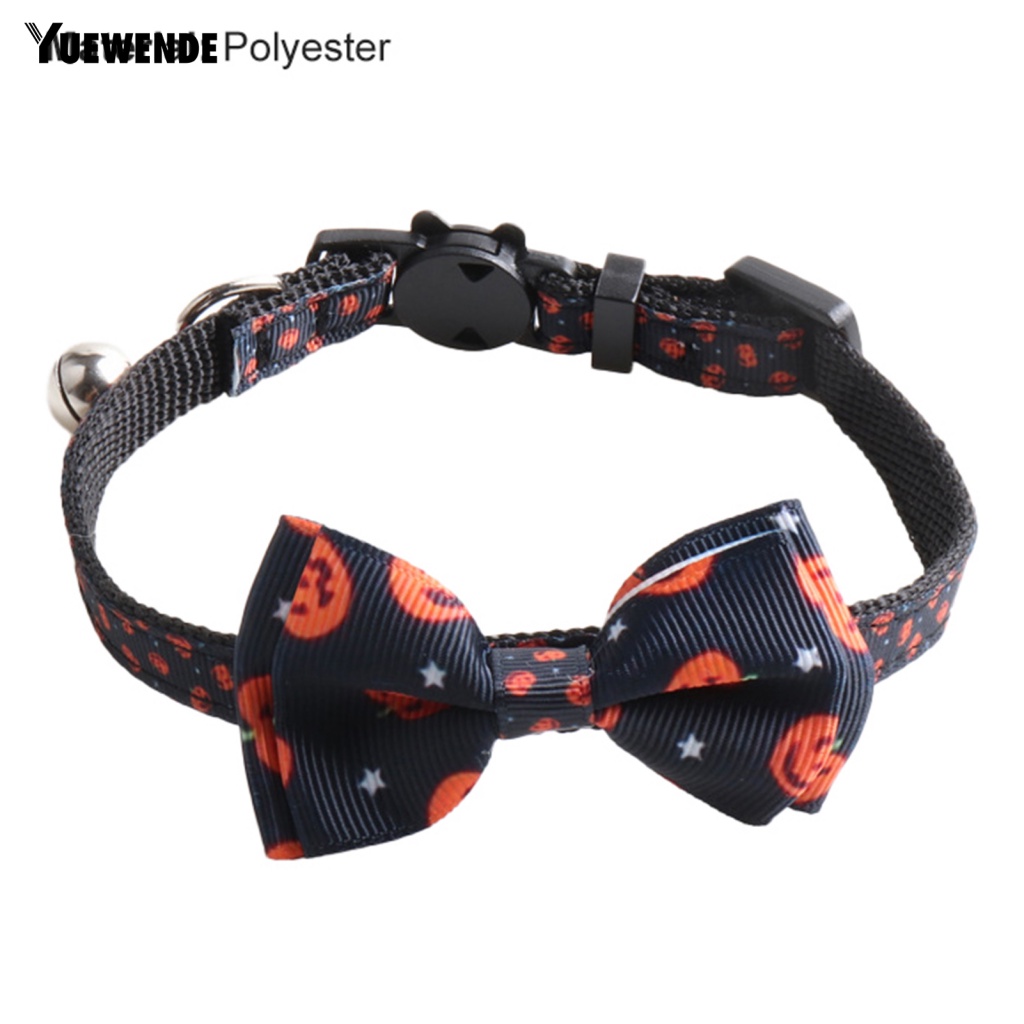 Vòng Cổ Họa Tiết Hoạt Hình Đáng Yêu Có Chuông Bắt Mắt Cho Thú Cưng