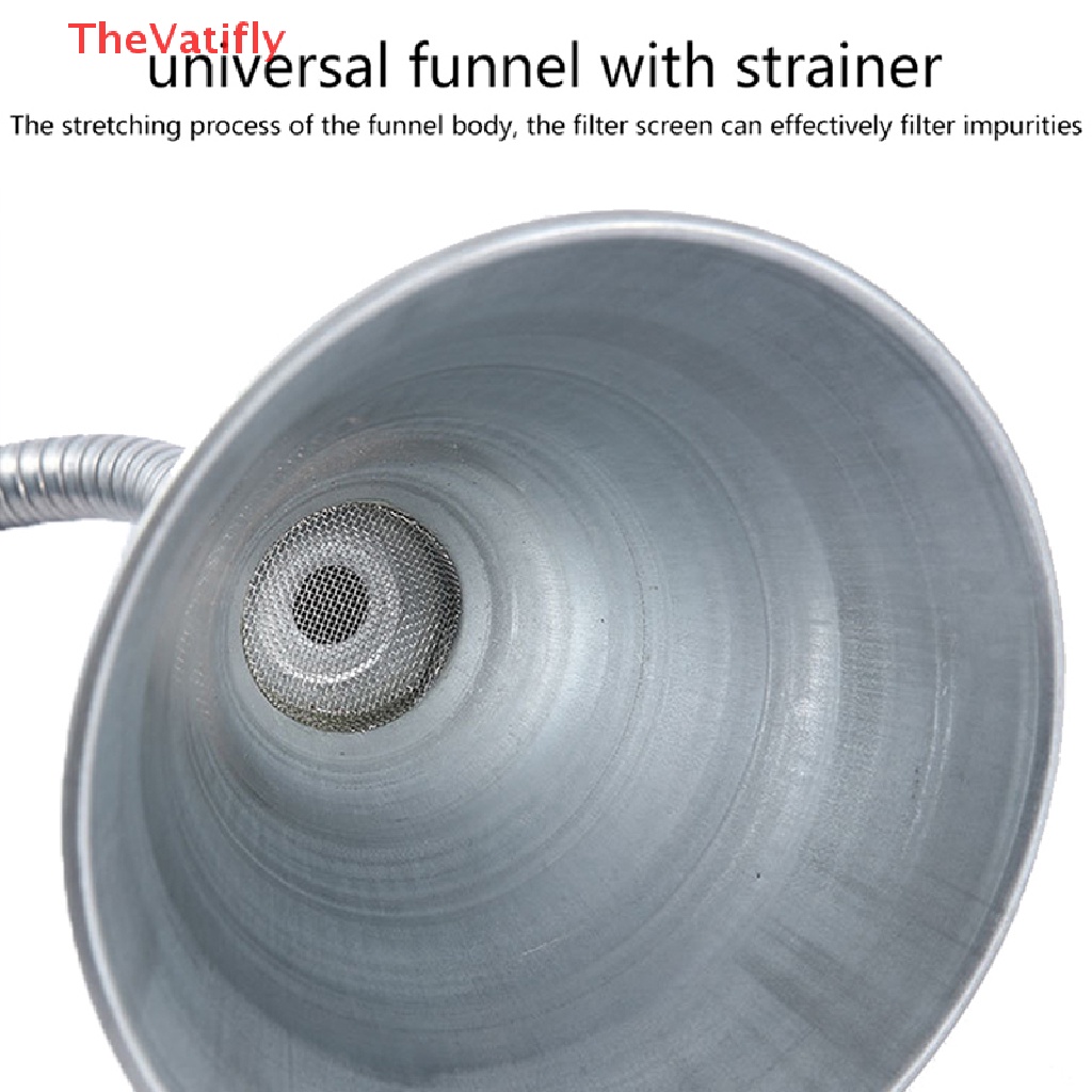 [TheVatifly] Phễu Rót Dầu Động Cơ Xe Hơi Xe Máy Bằng Sắt