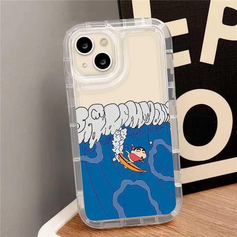 ✅Ốp Lưng Điện Thoại Bằng Silicone Hình Hoạt Hình Dành Cho 13Promax 14 11 Apple Xr8P7 Iphone12X FFUY