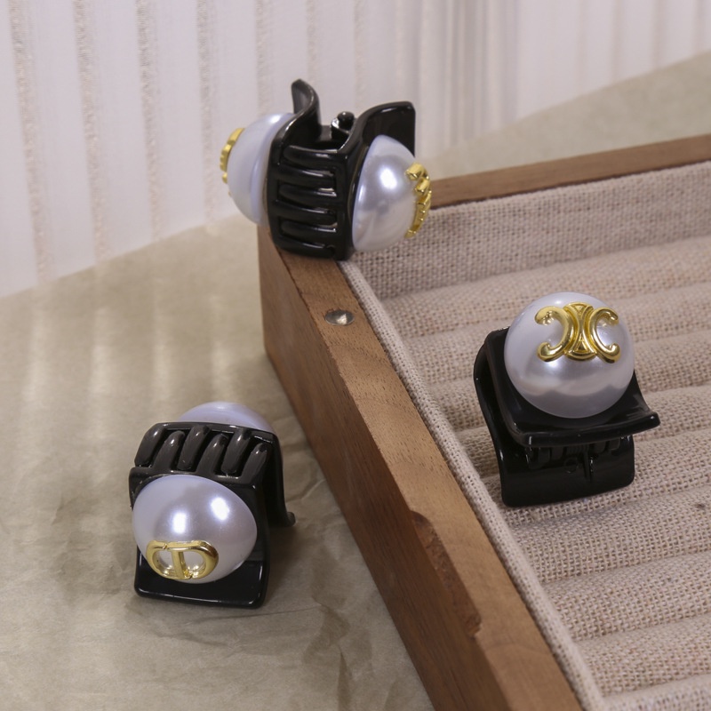 Kẹp Tóc Đính Ngọc Trai Nhân Tạo Phong Cách Retro 2023