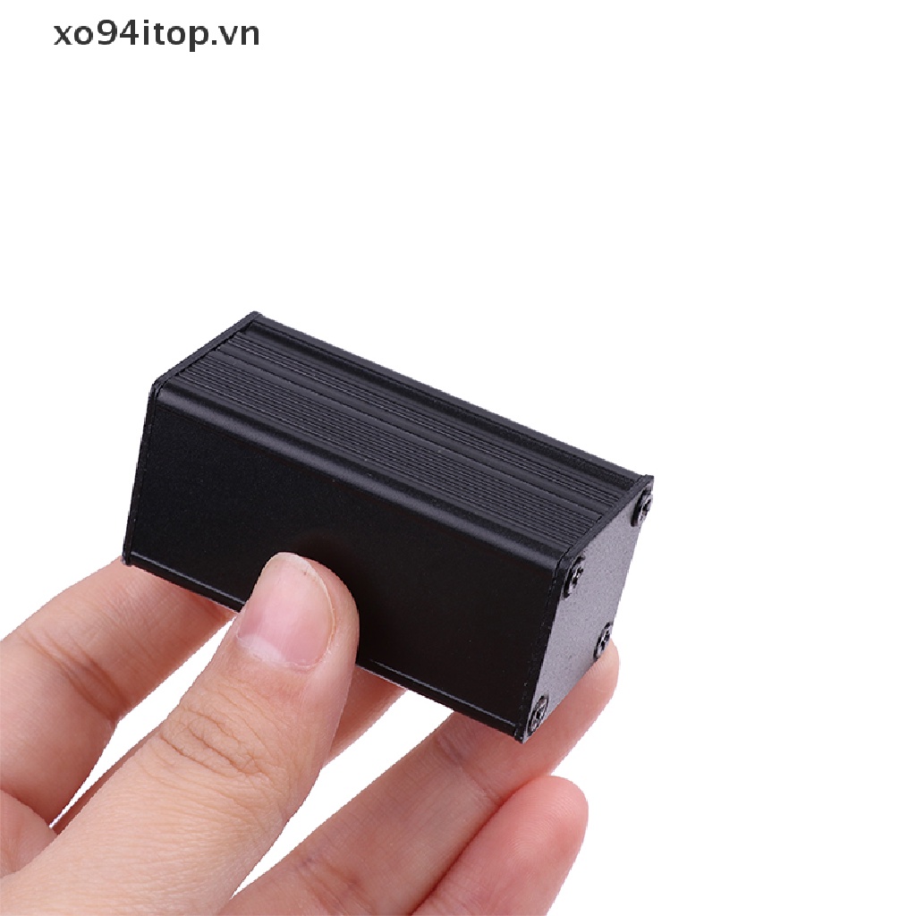 Hộp Đùn Bằng Nhôm Màu Đen 25x25x50mm Chuyên Dụng Cho Bộ Nguồn Điện