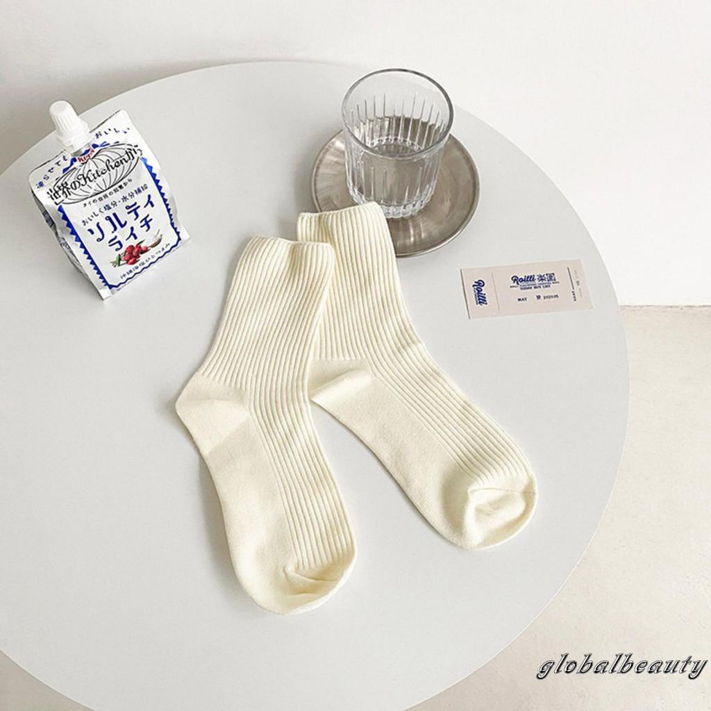 Đôi Tất Chân Giữ Ấm Màu Sắc Đơn Giản 00GB