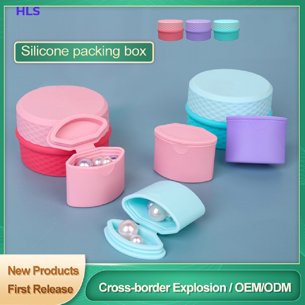 Hộp Đựng Trang Sức Bằng Silicone 3 Trong 1 Tiện Dụng Mang Theo Du Lịch