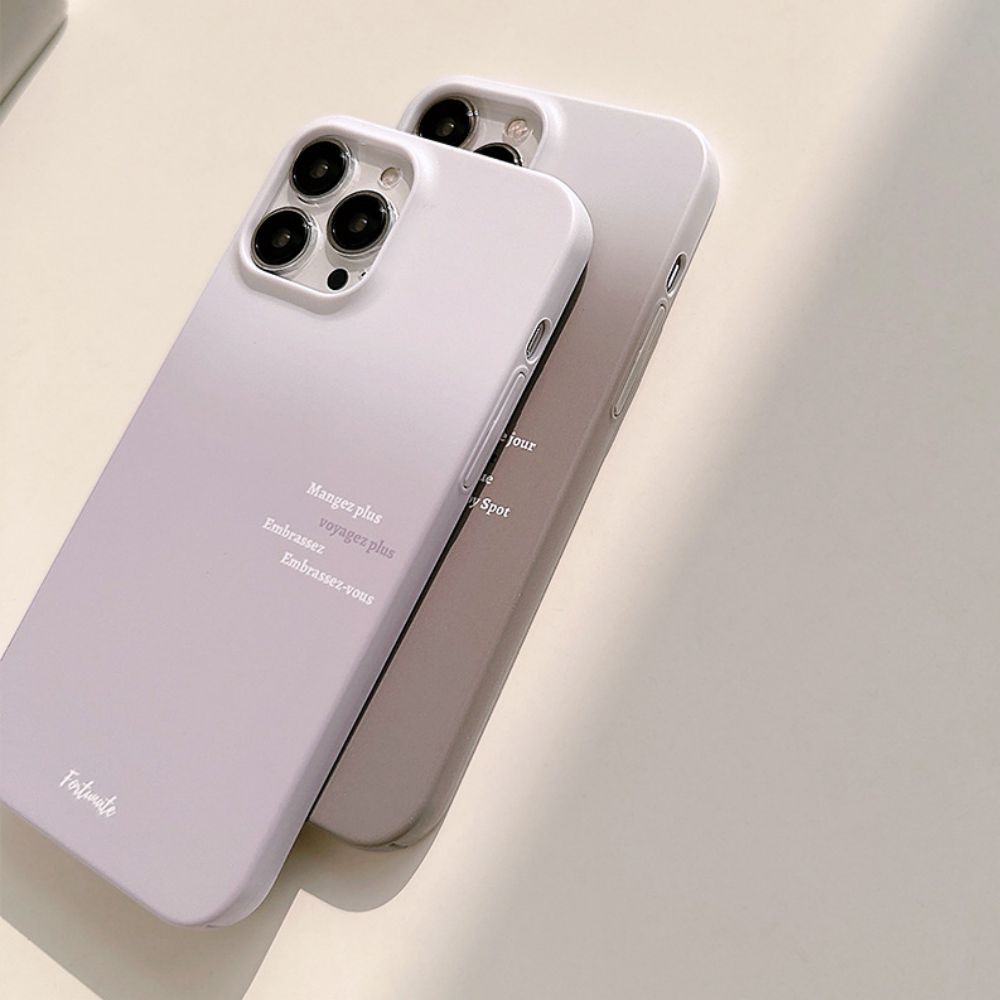 Ốp Điện Thoại TPU Màu Gradient Đơn Giản Chống Rơi Cho IPhone 11 14 13 12 11 Pro Max X XR 8 7 Plus SE