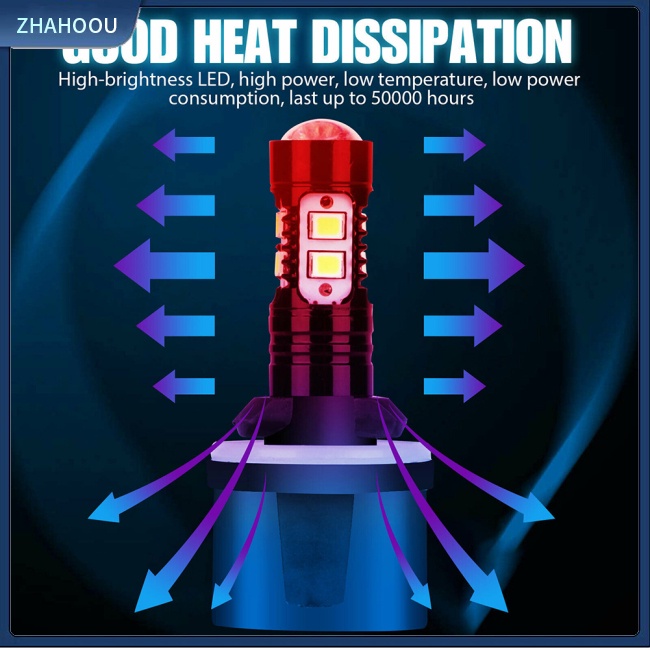 ☃Phụ Kiện Trang Trí Nhà Cửa Kiểu Dáng Dễ Thương Xinh Xắn☃ 1 Cặp Đèn Led Sương Mù 2323 10SMD 50w 6000k 881 880 Chống Sương Mù Cho Xe Hơi