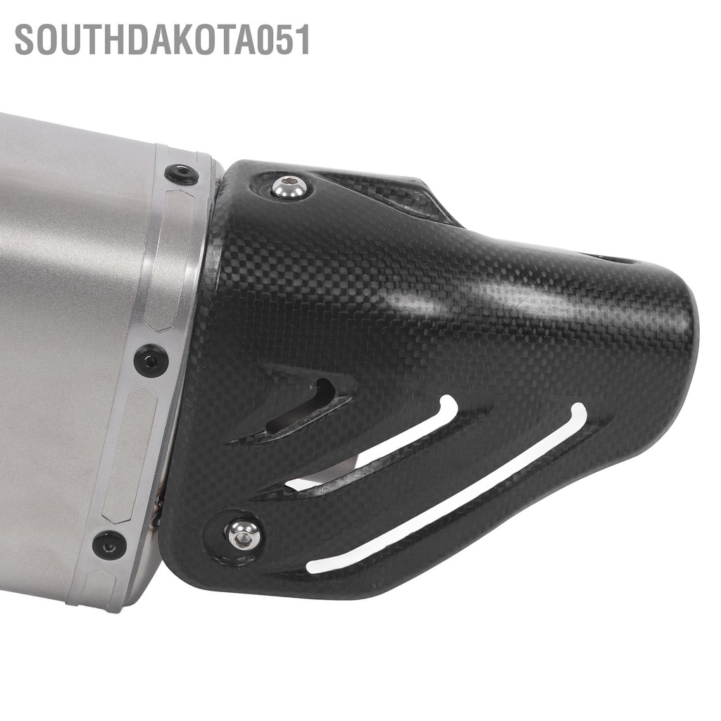 Southdakota051 51Mm Đa Năng Ống Xả Xe Máy Sợi Carbon Hút Đuôi Tái Trang Bị