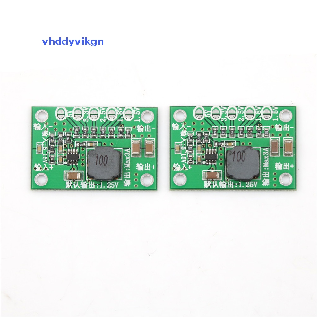 Mô Đun Hạ Áp DC-DC Từ 5~16V Xuống 1.5V 1.8V 2.5V 3.3V 5V 3A Chuyên Dụng