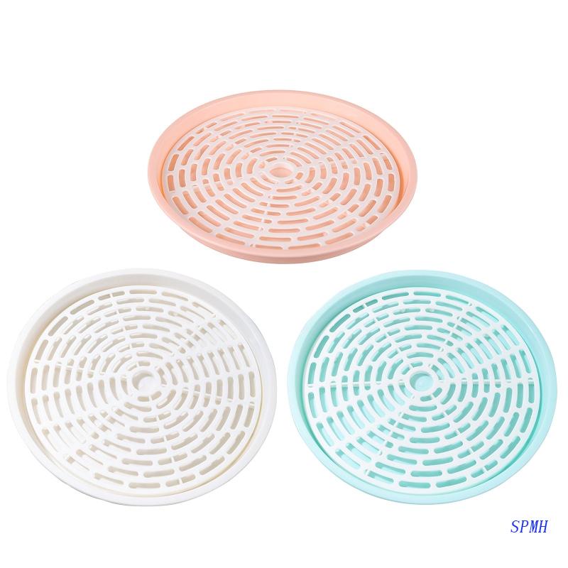 Khay Úp Ráo Nước Hai Tầng Bằng Nhựa Tiện Dụng Cho Nhà Bếp