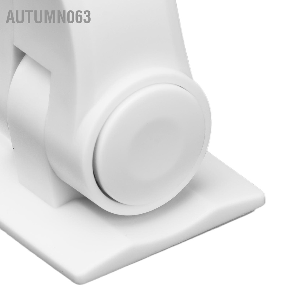 Autumn063 4 Cần Cửa Khóa ABS Trắng Tay Cầm An Toàn Cho Trẻ Em Phụ Kiện Ngăn Ngừa Mới Biết Đi Mở