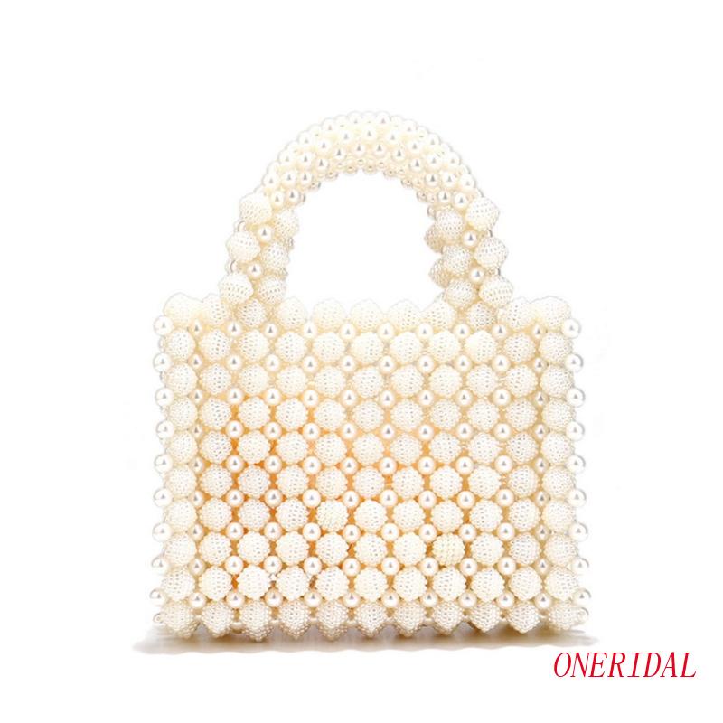 Ví Cầm Tay Đính Ngọc Trai Thời Trang Dành Cho Nữ