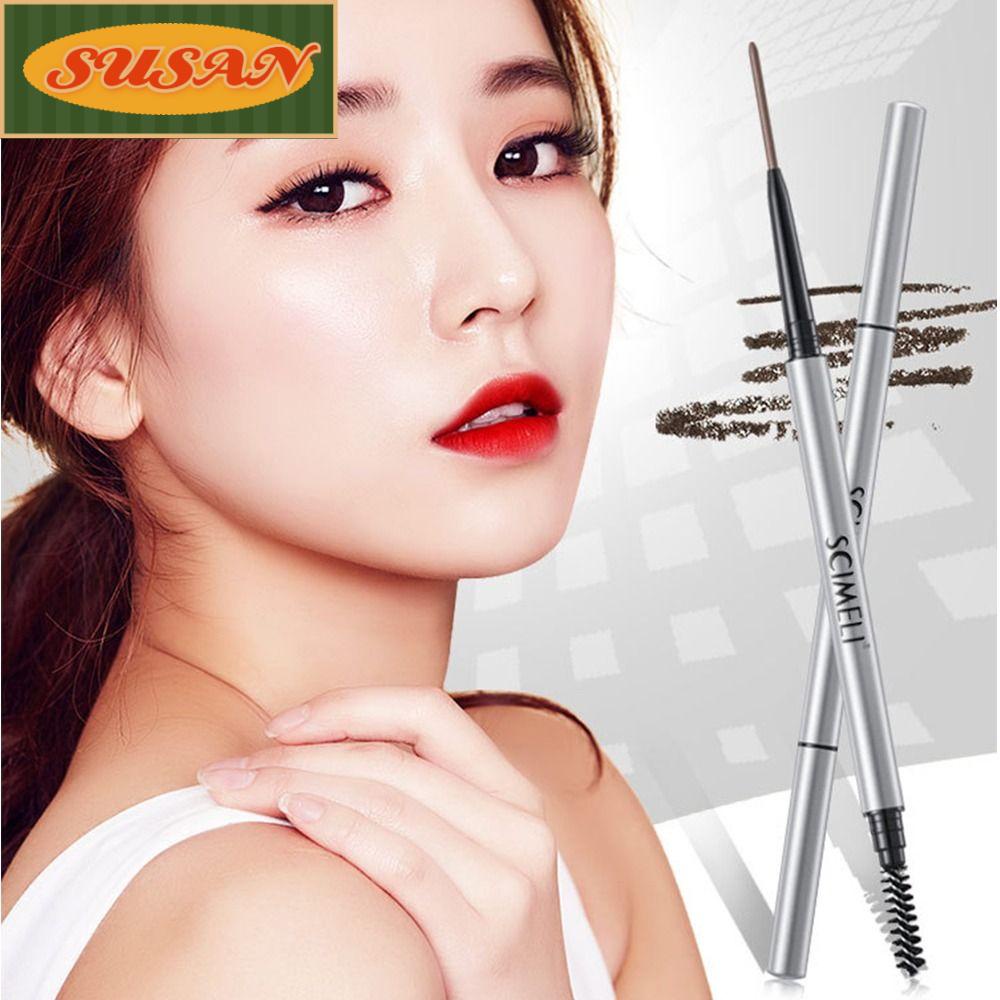 Bút Chì Kẻ Lông Mày SUSANS Hai Đầu Tự Nhiên Mượt Mà Chống Thấm Nước Lâu Trôi