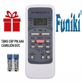 Remote máy lạnh funiki r51 - điều khiển điều hòa funiki