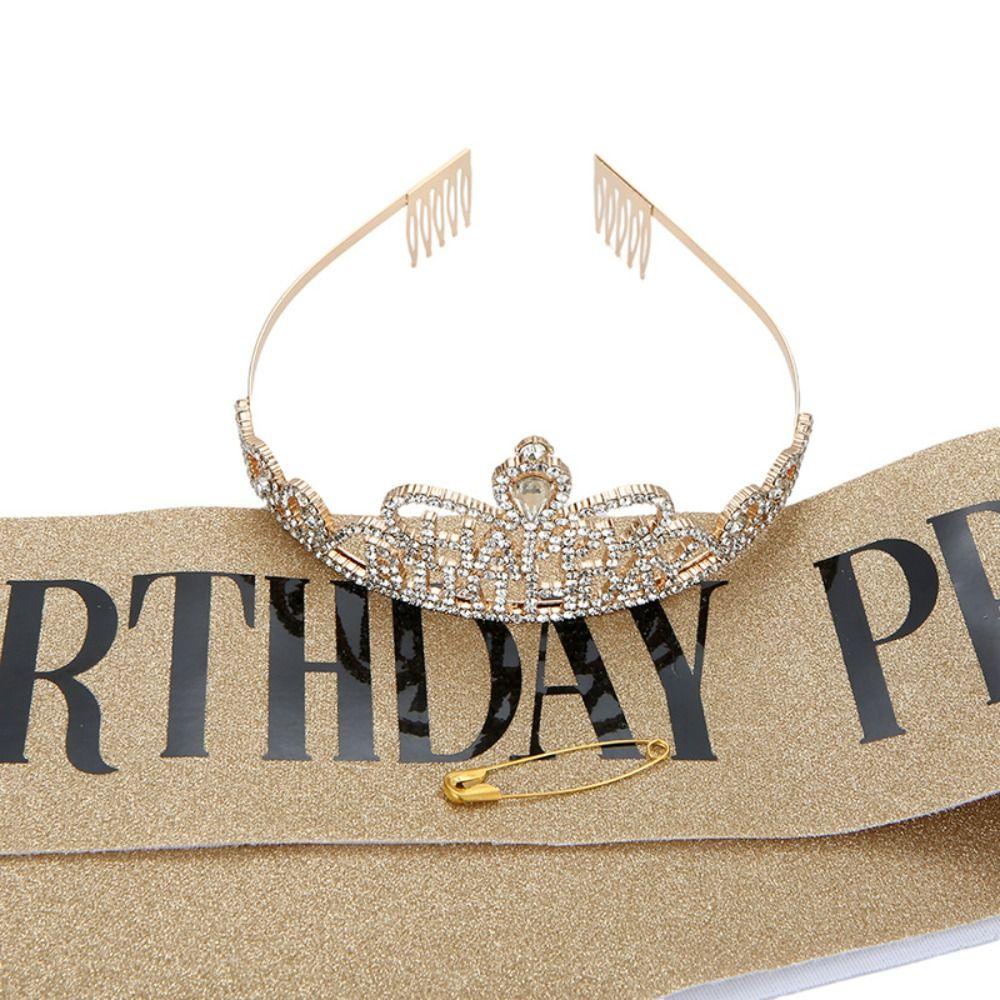 Dây Đeo Vai Họa Tiết Vương Miện Công Chúa Baroque Sáng Tạo Kiểu Retro