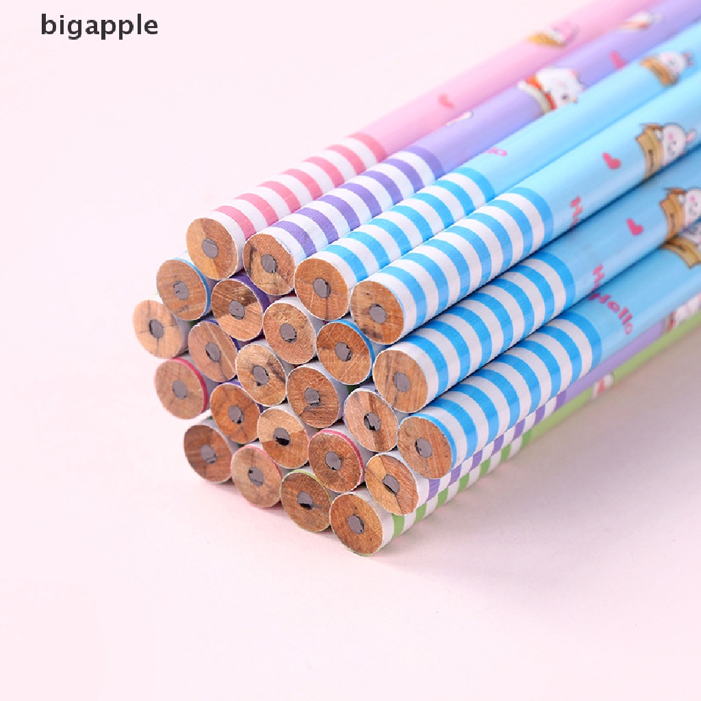 Set 6 Bút Chì Vẽ Hình Hoạt Hình Đáng Yêu Dành Cho Các Bé