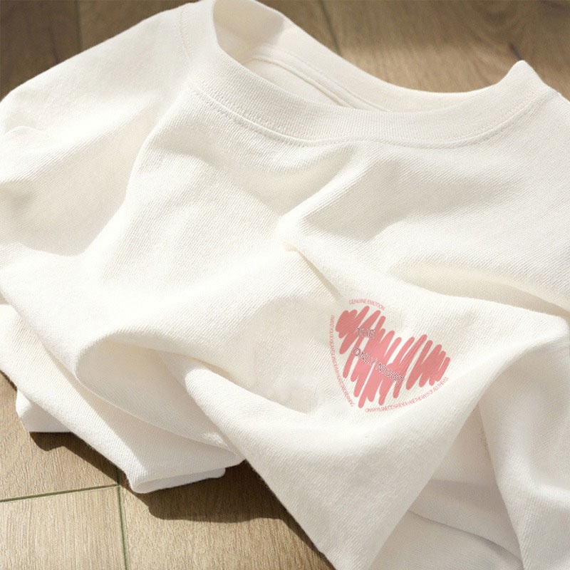 Áo Thun Unisex 100% Cotton Nguyên Chất Ngắn Tay Phong Cách Hàn Quốc Mới NRVP 2023