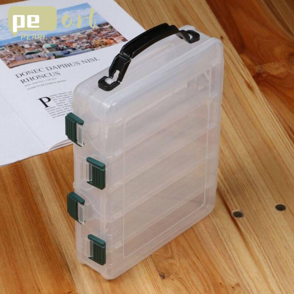 .Hộp Đựng Mồi Câu Cá Hai Mặt Trong Suốt Chống Thấm Nước Ốp