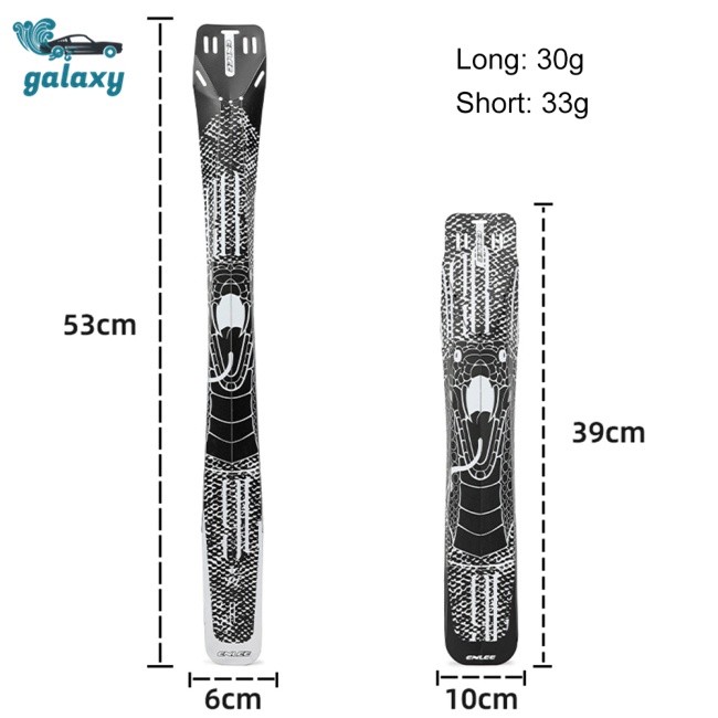 Galaxy Tấm Chắn Bùn Trước Sau Trọng Lượng Nhẹ Tháo Gỡ Nhanh Cho Xe Đạp Leo Núi
