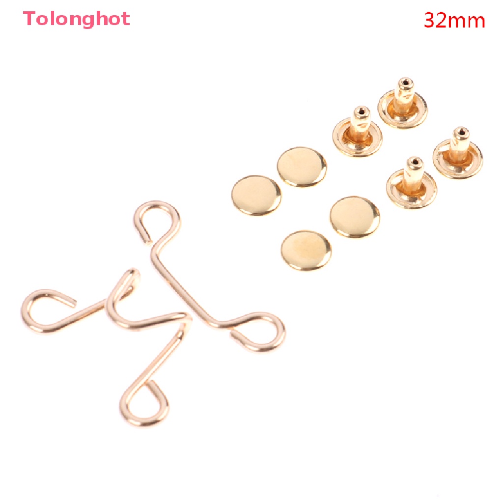 Khóa Thắt Lưng Không Cần Đóng Đinh 27 / 32MM Tùy Chỉnh Tiện Dụng Dụng Cụ Làm Đẹp Chất Lượng Cao