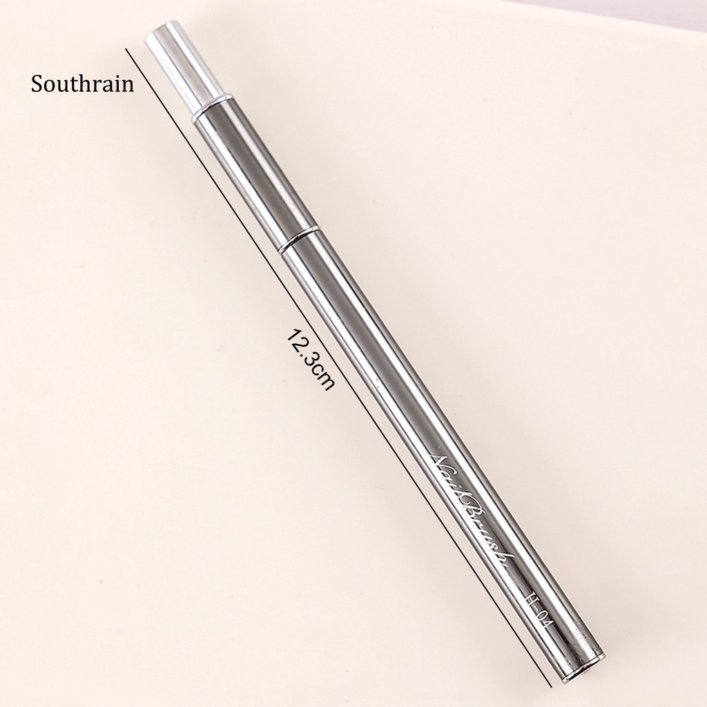 Bút Lông Mềm Vẽ Móng Nghệ Thuật DIY Không Phai Màu Kèm Vỏ Đựng