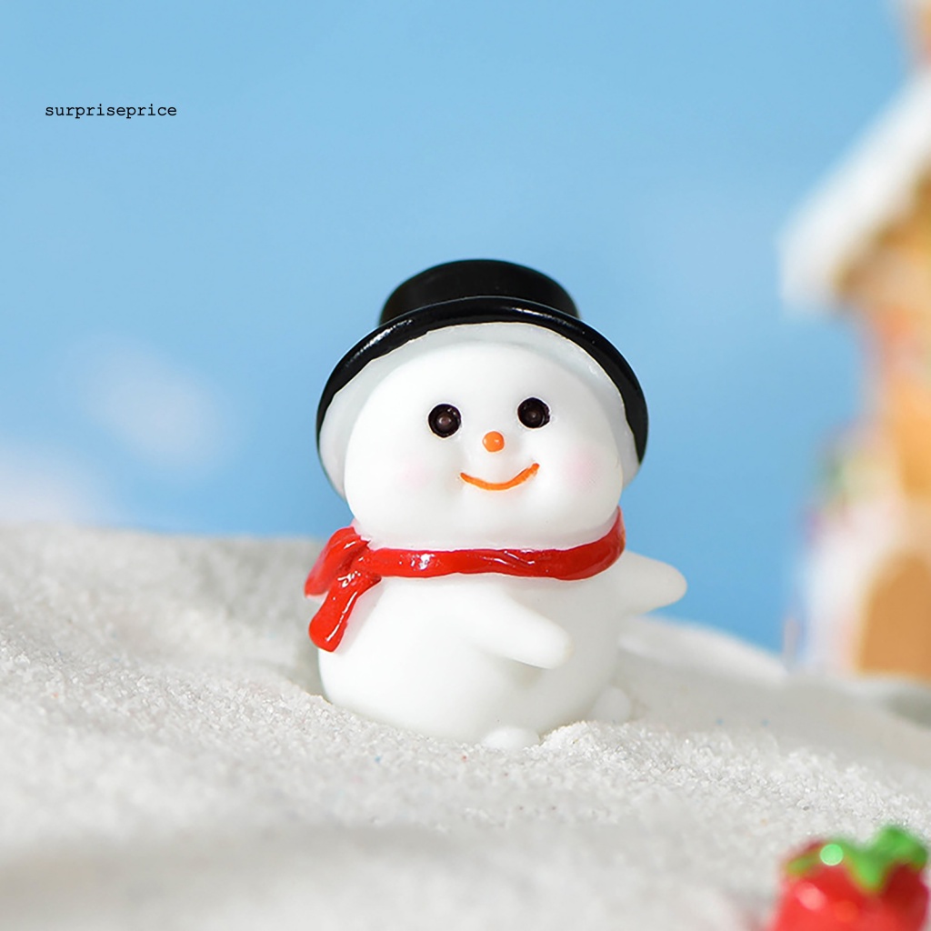 Spa Đồ trang trí Tượng Nhỏ Phong Cách Giáng Sinh Tinh Tế Trang Trí Nhà Cửa DIY