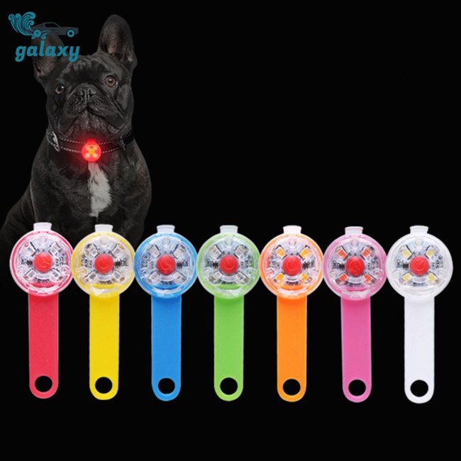 Galaxy Vòng Cổ Chống Thất Lạc Có Đèn Led Dạ Quang Có Thể Sạc Lại Bằng Cổng Usb Cho Thú Cưng