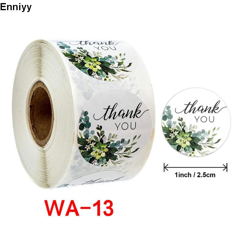 ✨✨Cuộn 500 tem nhãn dán stiker thank you, set 500 sticker cảm ơn dán quà tặng, hàng hóa