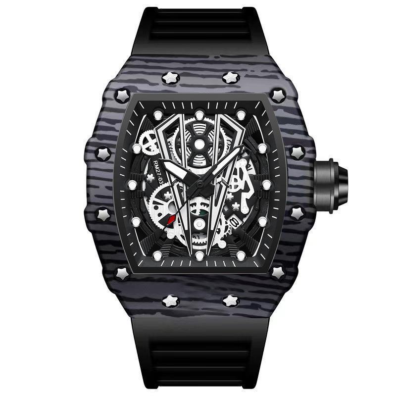 Đồng Hồ Thể Thao Richard Binbon Black Samurai B8577 Series Đức Chống Thấm Nước Cho Nam