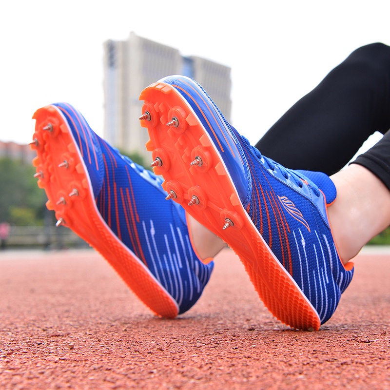 Hàng Có Sẵn Giày Thể Thao Chạy Bộ Chuyên Nghiệp Cỡ Lớn Có Sẵn Đinh Tán Thời Trang Cho Nam Và Nữ