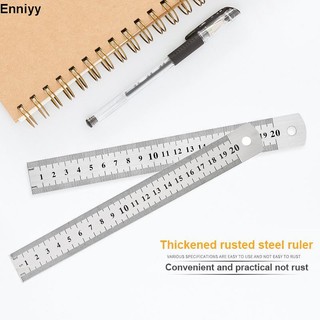 ✨[Enn]✨Thước kẻ sắt ，20cm，sắt không gỉ