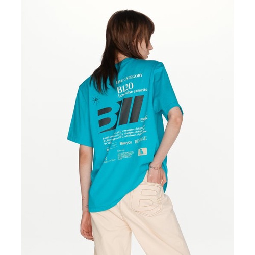 Áo Thun Blur Logo Slash Back Chính Hãng