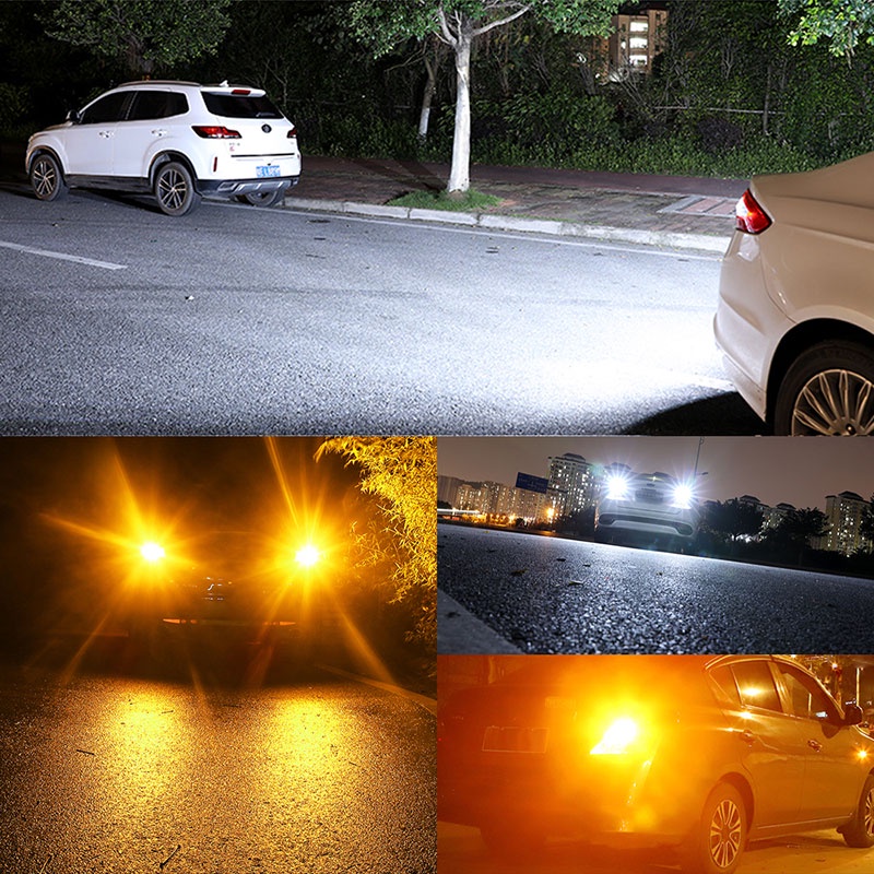 1 Bóng Đèn LED 1156 BA15S BAU15S P21W PY21W T20 LED W21W WY21W S25 LED T15 Chất Lượng Cao