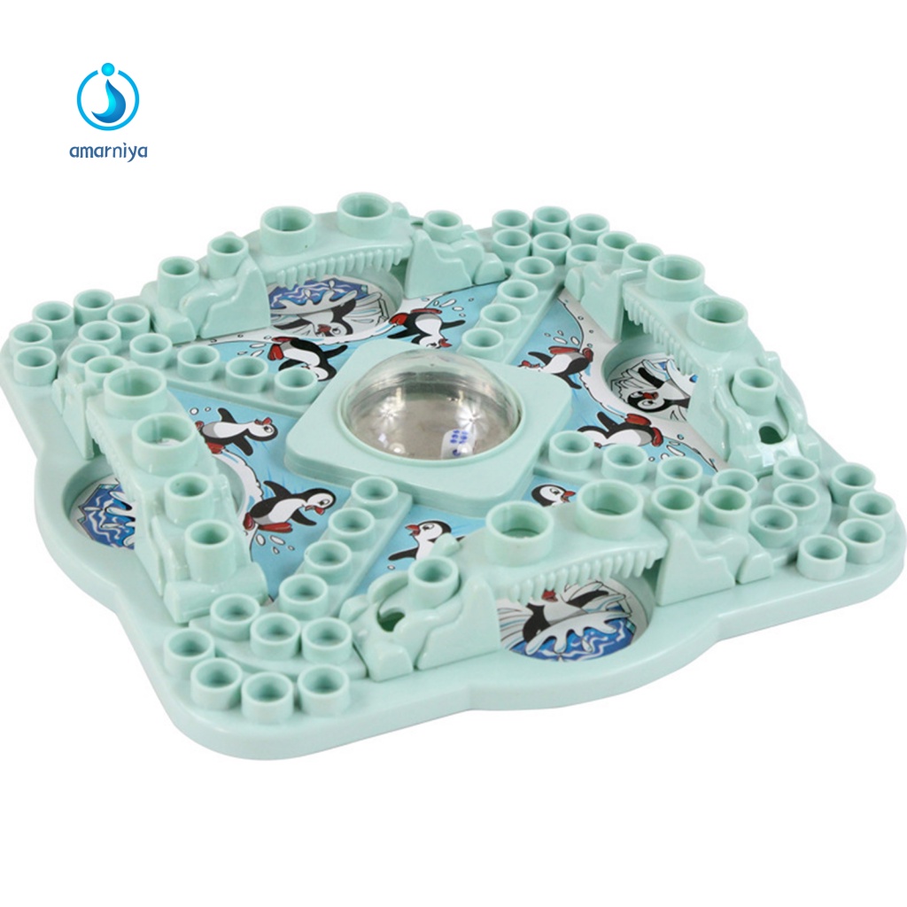 Bộ Trò Chơi Cờ Chim Cánh Cụt Bay Vui Nhộn Cho Bé