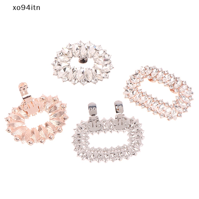 1 Chiếc Kẹp Giày Cao Gót Đính Đá Trang Trí Dành Cho Cô Dâu