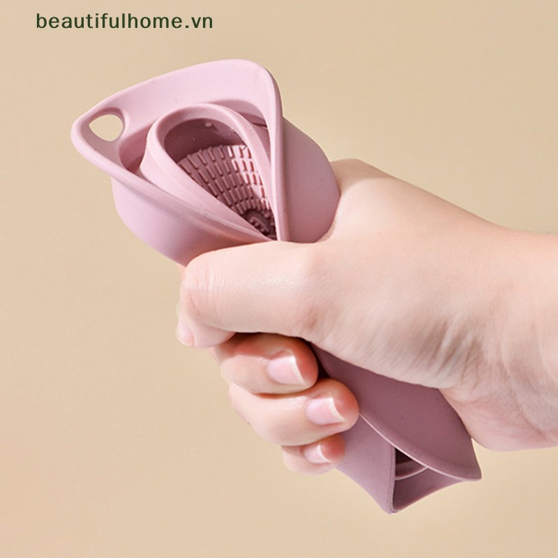 Miếng Silicone Vệ Sinh Cọ Trang Điểm Tiện Dụng