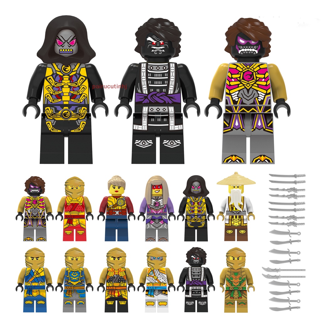 Set 24 Mô Hình Mô Phỏng Ninjago Mini