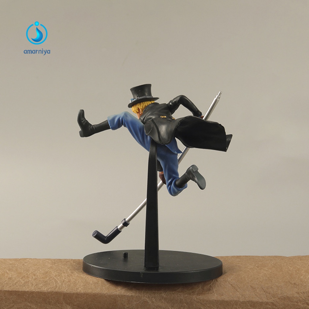 Mô Hình Nhân Vật Sabo Trong Phim Hoạt Hình One Piece Bằng PVC Màu Sắc