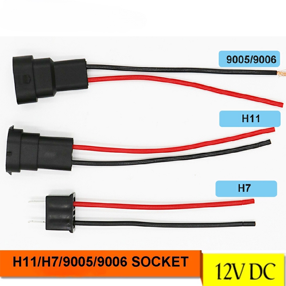 1 Chui Cắm Đèn Pha Chống Sương Mù 9005 9006 HB3 HB4 H11 H7