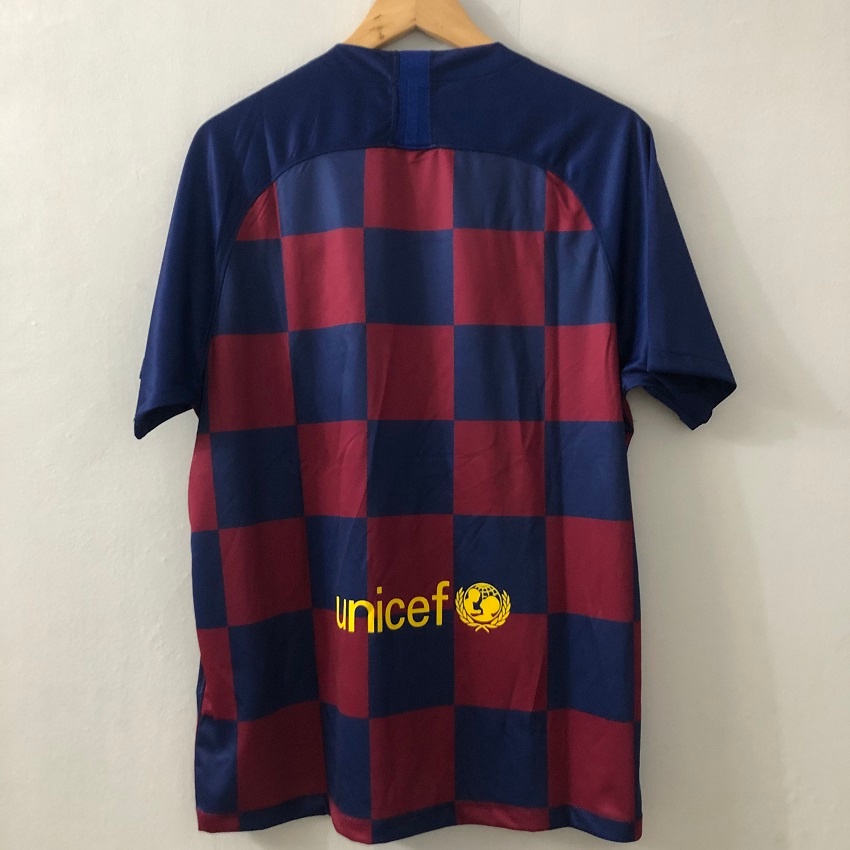 Áo Thun Đá Banh Sân Nhà Câu Lạc Bộ barcelona Mùa Giải 19 / 20