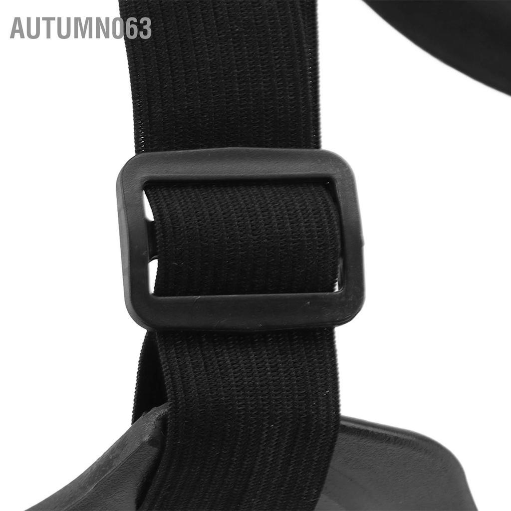 Autumn063 2 chiếc Tấm che mặt bảo vệ Chống bụi Thắt lưng đàn hồi an toàn Có thể tái sử dụng chắn với miếng bông lọc trong suốt