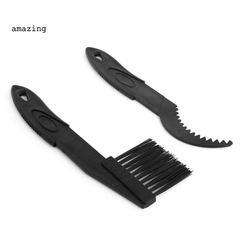 Bàn Chải Nylon Làm Sạch Xích Xe Đạp Leo Núi Nhỏ Gọn Tiện Lợi