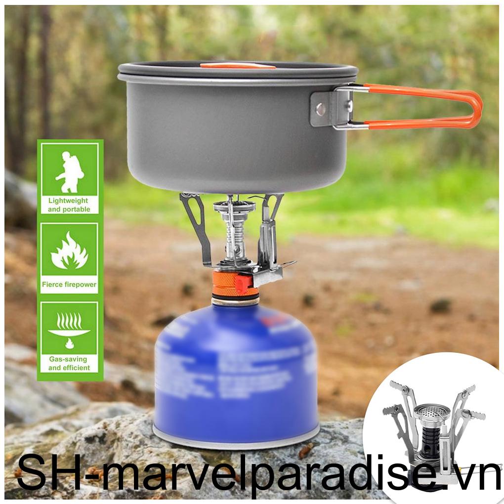Bếp Lò Mini Tự Động Có Thể Gấp Gọn Tiện Dụng Mang Theo Du Lịch Cắm Trại