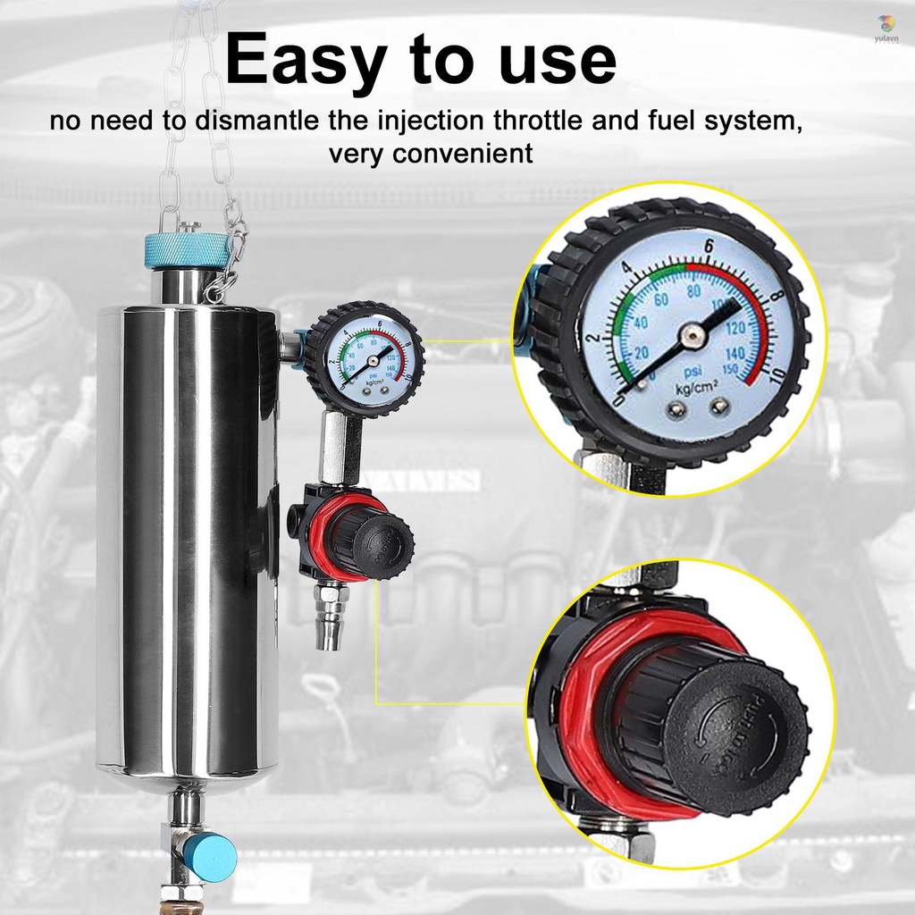 Dụng Cụ Vệ Sinh Ống Bơm Nhiên Liệu Xe Hơi Ba Chiều 3 Trong 1 Đa Năng C80 C80