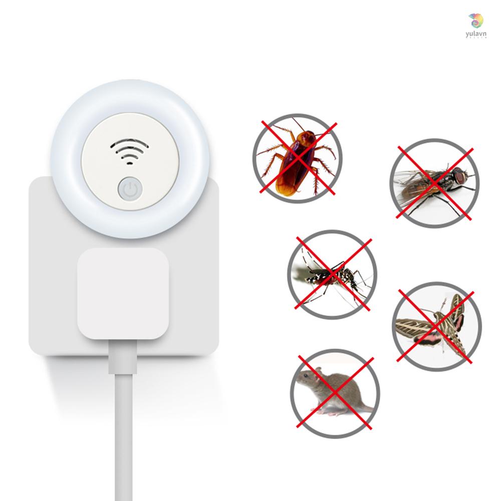 Máy Đuổi Côn Trùng Bằng Sóng Siêu Âm Tiện Dụng