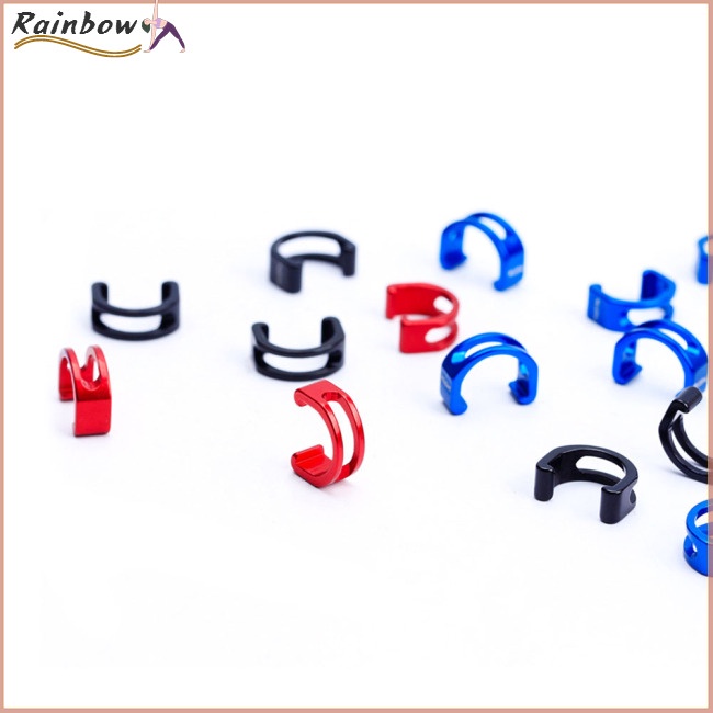 Set 5 Khóa Cố Định Dây Xe Đạp Leo Núi Hình Chữ C Bằng Hợp Kim Nhôm