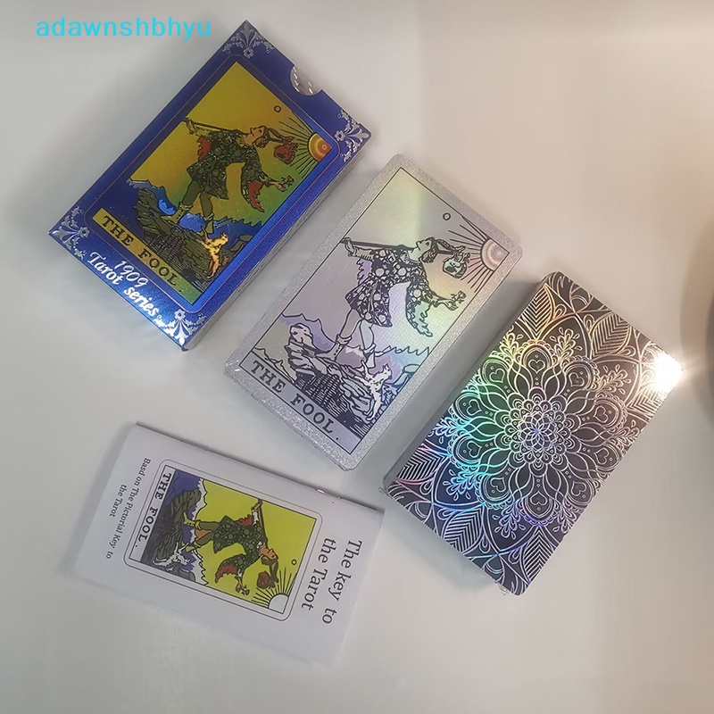 Bộ Bài Tarot Bằng Giấy Bạc Đồng Chống Thấm Nước Và Mài Mòn